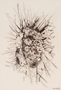 Ozma Bhatti, Pen On Paper, AC-OB-002 Ozma Bhatti, Pen On Paper, AC-OB-002